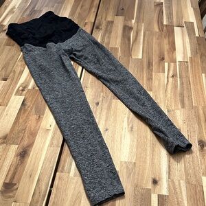 Gray Beyond the Bump Beyond Yoga Maternity Leggings